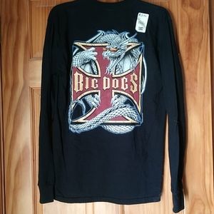 Big Dogs Medium Dragon Long Sleeve T